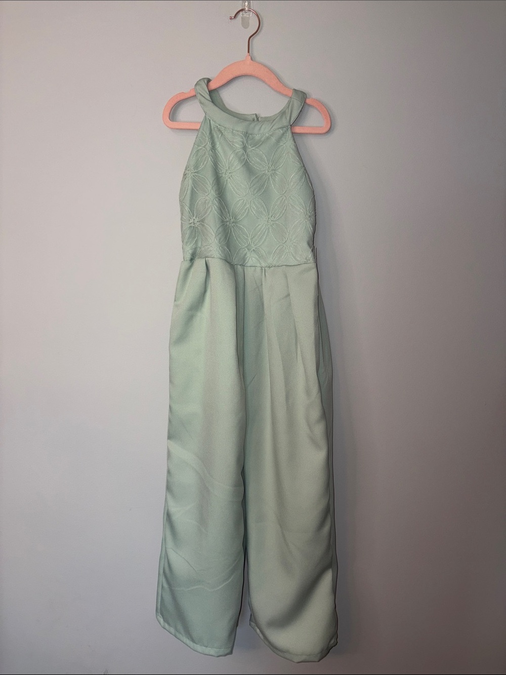 Kensie Girl Mint Green Girls Jumpsuit size 6